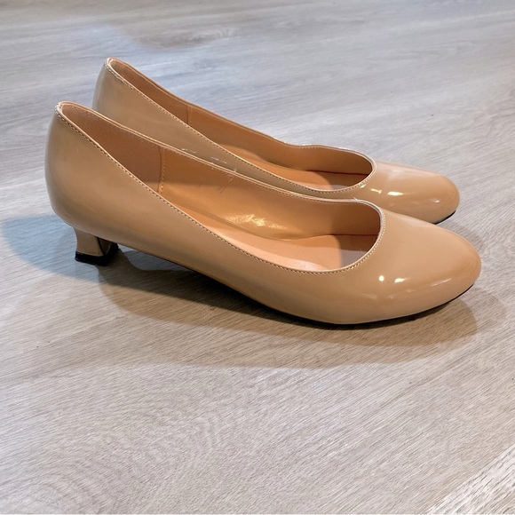 Skysterry Nude Patent Heels - Picture 8 of 10